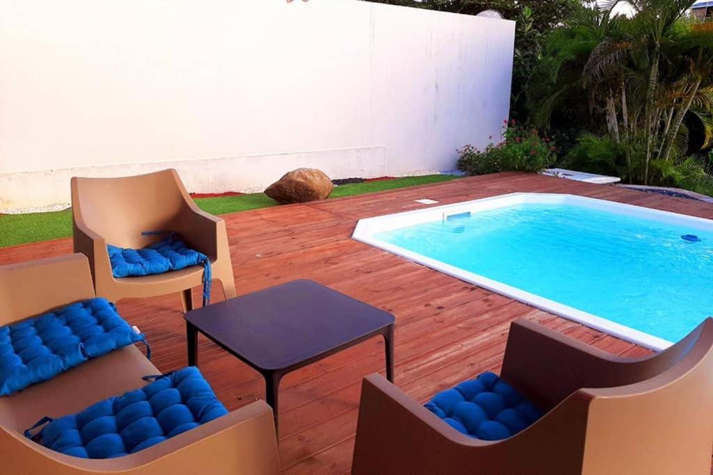 Les Orchidees Apartment Petit-Bourg Bagian luar foto